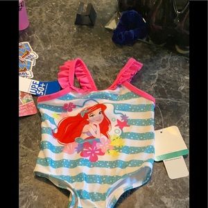 Little Mermaid Disney Baby Sunblock Swimsuit 18m